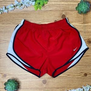 Women’s Nike Red Tempo Shorts